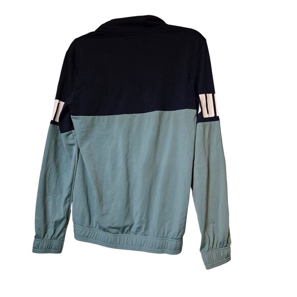 Puma Mens/Boys Colorful‎ Track Jacket Lightweight Stylish Blue/Green Logo Boy XL - Picture 8 of 8